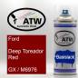 Preview: Ford, Deep Toreador Red, GX / M6976: 400ml Sprühdose, von ATW Autoteile West.